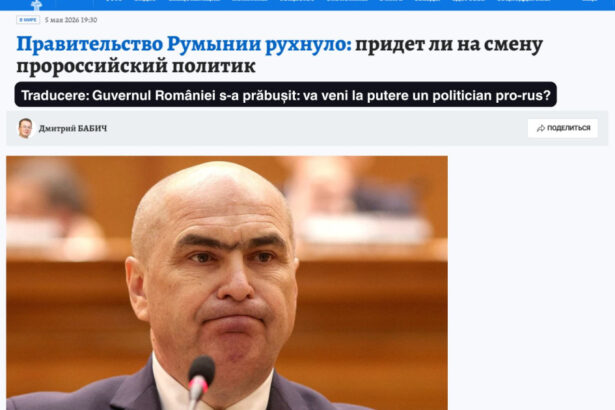 principalul ziar din rusia comenteaza caderea guvernului de la bucuresti kp va veni un politician pro rus 69fb0f4ca2bcc