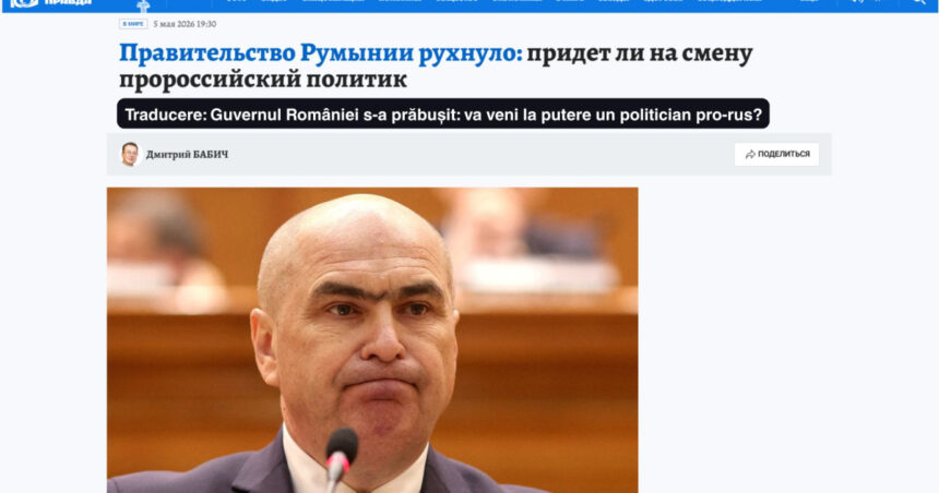 principalul ziar din rusia comenteaza caderea guvernului de la bucuresti kp va veni un politician pro rus 69fb0f4ca2bcc