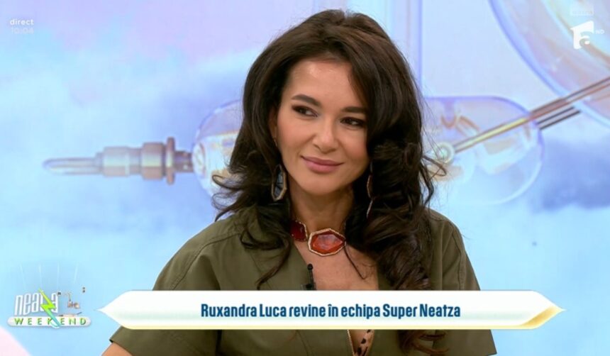 ruxandra luca s a intors in echipa super neatza la antena 1 ce a spus despre momentul controversat prin care a trecut 6a096fc785c7a