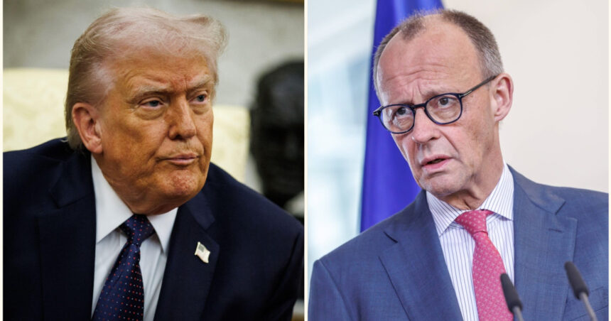 trump il ataca din nou pe cancelarul germaniei merz sa se concentreze pe repararea tarii sale distruse 69f4744811ca4