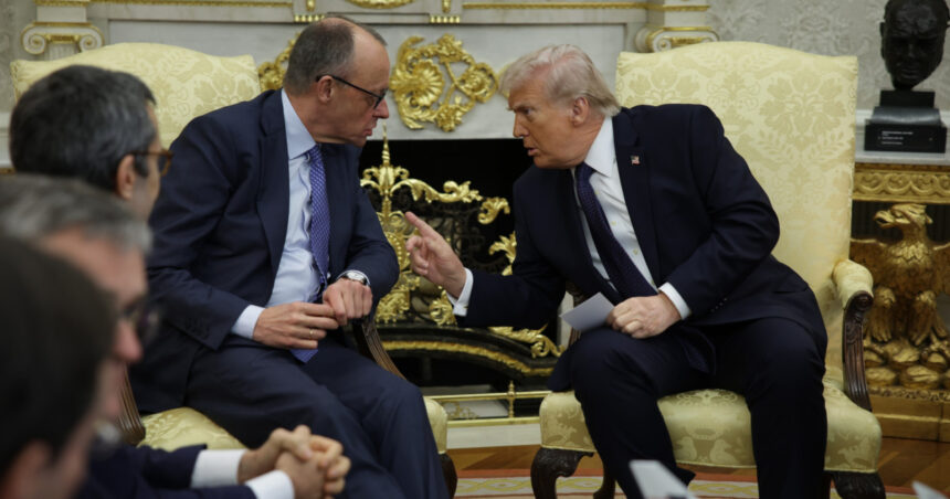 trump si merz incearca sa detensioneze relatiile dintre sua si germania dupa disputa privind iranul ne am coordonat pozitiile 6a0748944d423
