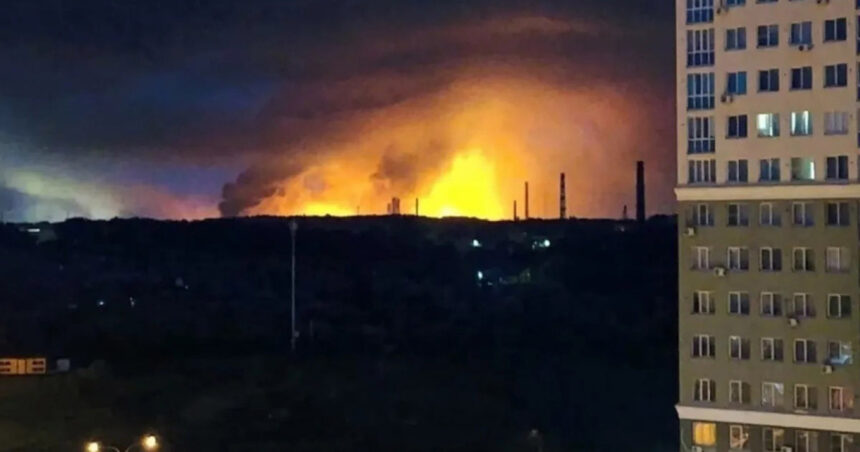 una dintre cele mai mari rafinarii din rusia a fost distrusa in urma unui atac ucrainean cu drone 6a06db5595f1d