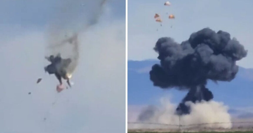 video doua avioane de vanatoare s au ciocnit in zbor la un show aviatic in statul american idaho 6a0aa1dc90022