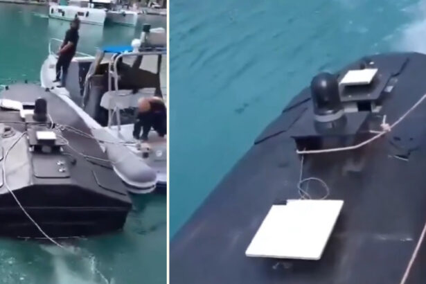 video drona navala misterioasa descoperita in apropierea insulei lefkada transporta explozibili si avea motorul pornit 69fe5058d1516
