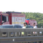 video exclusiv accident in lant cu 7 masini pe a3 pe sensul spre bucuresti autostrada a fost inchisa traficul a fost deviat 69f75a48348a3