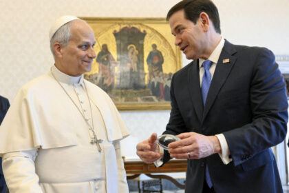 video marco rubio intalnire constructiva cu papa leon al xiv lea la vatican ce cadouri si au oferit 69fce6c96c861