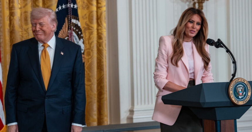 video melania trump a spus intr un discurs ca sotul ei este empatic audienta a izbucnit in ras 69fcdbaf94031