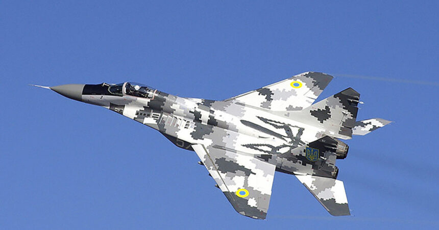 video momentul in care un pilot ucrainean de mig 29 distruge o drona rusa shahed intr o misiune de interceptare la joasa altitudine 6a00bb1e6a3d3
