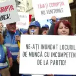 video protest la apele romane sindicalistii cer deblocarea angajarilor si reducerea functiilor de conducere 6a0590ca5a807