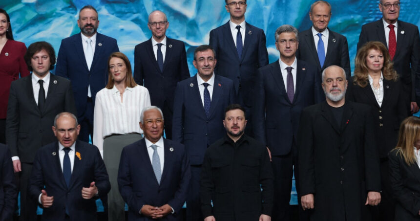 video zeci de lideri din europa alaturi de canada se intalnesc la summitul cpe din armenia merz si erdogan nu participa 69f8933b726ae
