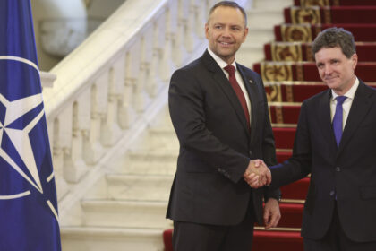 videofoto summitul b9 nicusor dan l a primit pe presedintele poloniei karol nawrocki la palatul cotroceni mark rutte va sosi si el astazi 6a0345da53e19
