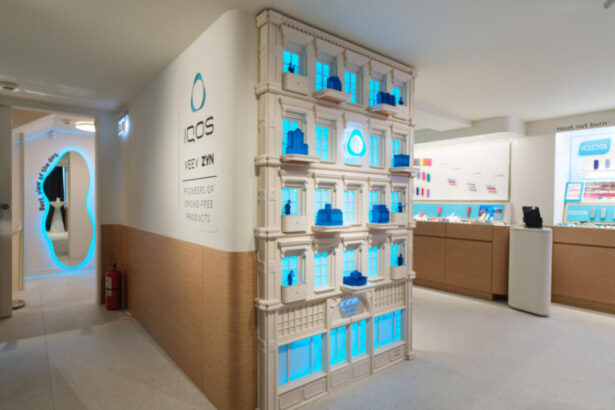 arta designul inovatia si tehnologia isi dau mana in noul iqos boutique victoriei instalatie unica in centrul conceptului 6a43d5a9558b5
