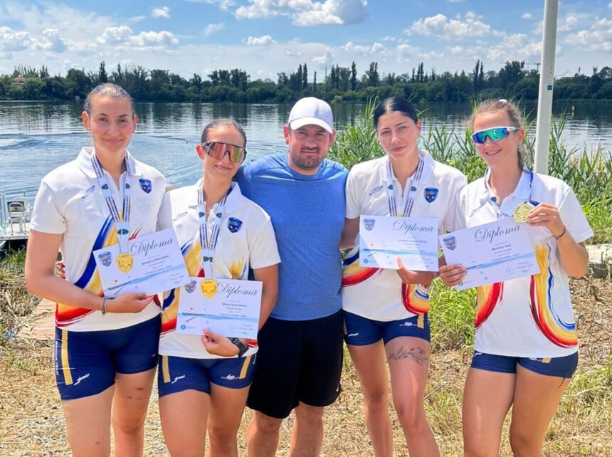 canotorii de la csm constanta au urcat de sase ori pe podium la campionatele nationale u23 6a37a34706099