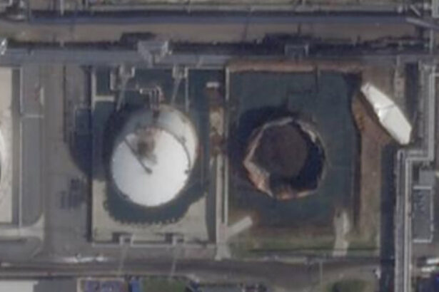 foto cum arata rafinaria lovita din moscova imagini dupa cel mai mare atac cu drone asupra capitalei rusiei de la inceputul razboiului 6a36da2c22f6c