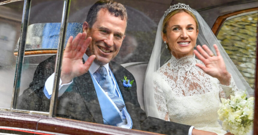 galerie foto nunta in familia regala britanica peter phillips nepotul regelui charles s a casatorit cu o asistenta medicala 6a246d9e9c732