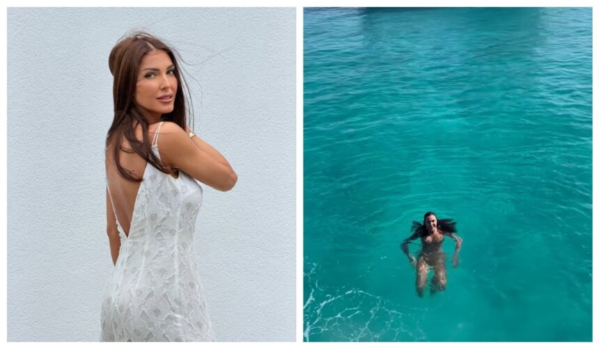 ilinca vandici in costum de baie la bordul unei ambarcatiuni aparitia care i a surprins pe internauti 6a38084b73856