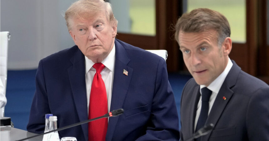 macron victorios la ultimul sau summit g7 declaratia comuna pentru sprijinul ucrainei si sanctionarea rusiei semnata si de trump 6a3243f4c147f