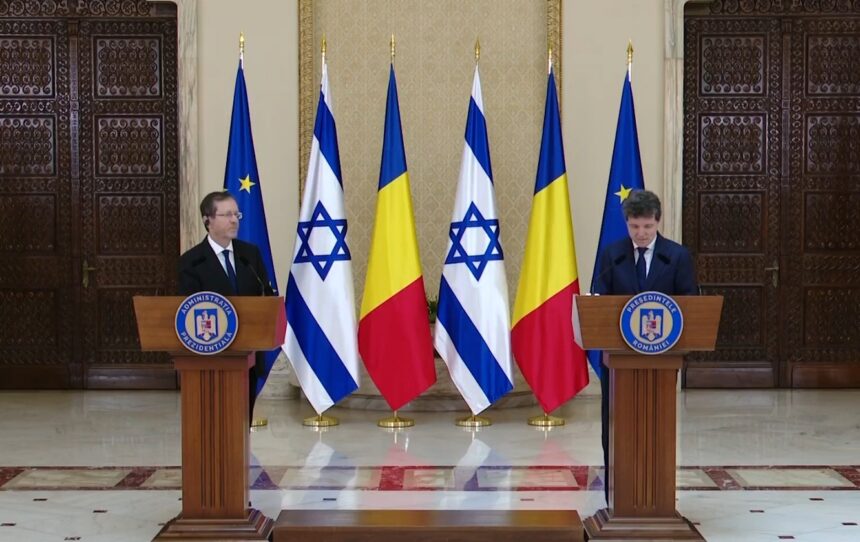 nicusor dan l a primit pe presedintele israelului isaac herzog pozitiile noastre sunt evident comune in ceea ce priveste razboiul din ucraina si agresiunea rusa video 6a42427629ff6