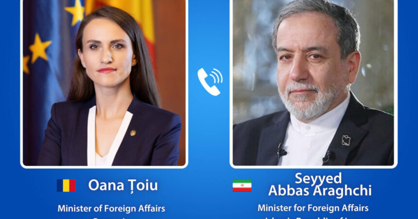 oana toiu discutie cu seful diplomatiei iraniene am subliniat necesitatea redeschiderii in conditii de siguranta a stramtorii ormuz 6a3eca953e5ec