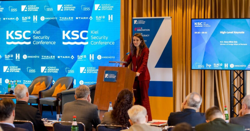 oana toiu la conferinta de la kiel investitiile comune pentru securitatea la marea neagra au o miza strategica pentru ue 6a35971bcc19c