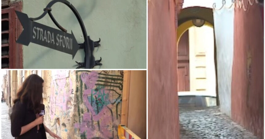 video cea mai ingusta strada din romania va fi restaurata primaria a obtinut acordul proprietarilor din zona 6a434f347024d