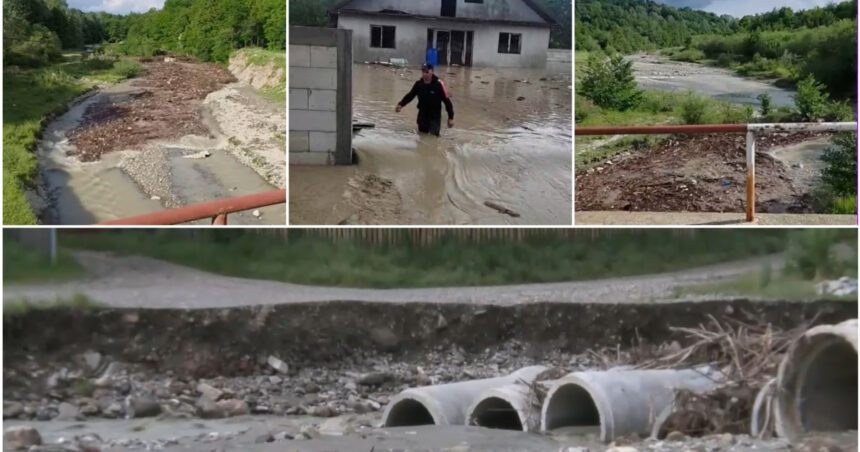 video prapad in zeci de localitati din romania dupa ploile de ieri imagini cu viitura care umfla apele unui rau mai multe sate sunt izolate 6a2543137c3a8