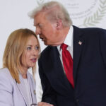video trump sustine ca meloni l a implorat sa se fotografieze impreuna la summitul g7 mi a fost mila de ea reactia premierului italian 6a35263b96dfb