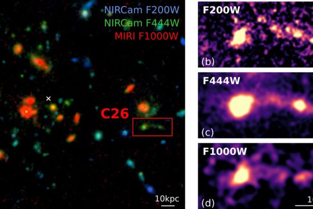 astronomii ar fi surprins o galaxie timpurie chiar in timp ce se stingea 6a4cbb2b40ff5