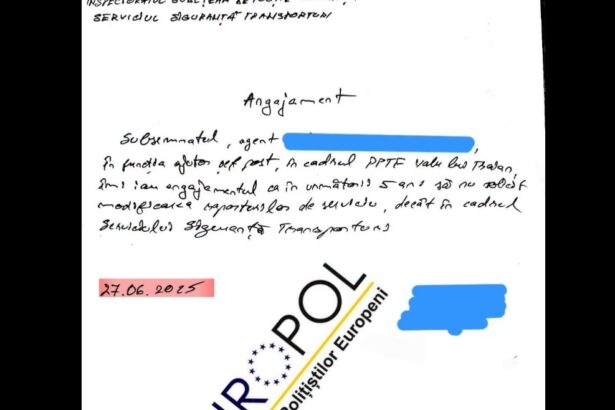 europol politistii debutanti ar fi fost obligati sa semneze angajamente de netransfer ipj constanta verifica situatia 6a5f535d7a68a