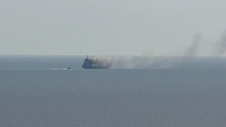 explozie la bordul unui petrolier in marea neagra in apropiere de sulina 6a5f11b08ab71