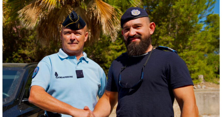 foto un jandarm roman trimis in misiune pe coasta de azur va participa alaturi de fortele franceze la combaterea consumului de droguri 6a61e0fc77b58