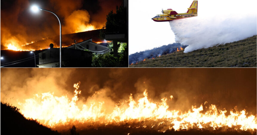 galerie foto incendiile fac ravagii in sardinia si sicilia o autostrada a fost inchisa iar zboruri au fost redirectionate din olbia 6a52b79226b38