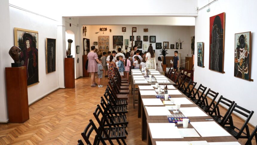 galerie foto muzeul de arta constanta a gazduit un atelier de creatie pentru copiii de la afterschool ludens 6a4f5ee0bda1b
