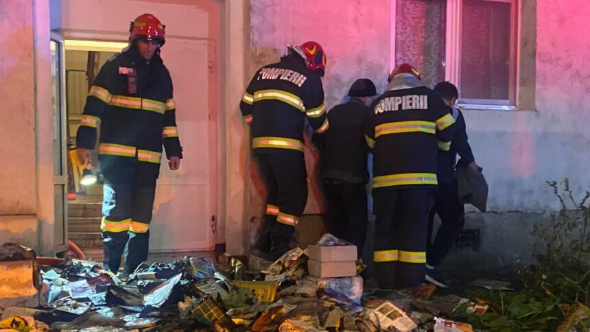 incendiu la un bloc din municipiul constanta zece persoane s au autoevacuat 6a50d079be2ce