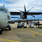 misiune umanitara a fortelor aeriene romane pacient cu arsuri transferat in belgia cu o aeronava c 27j spartan 6a55e053793a3