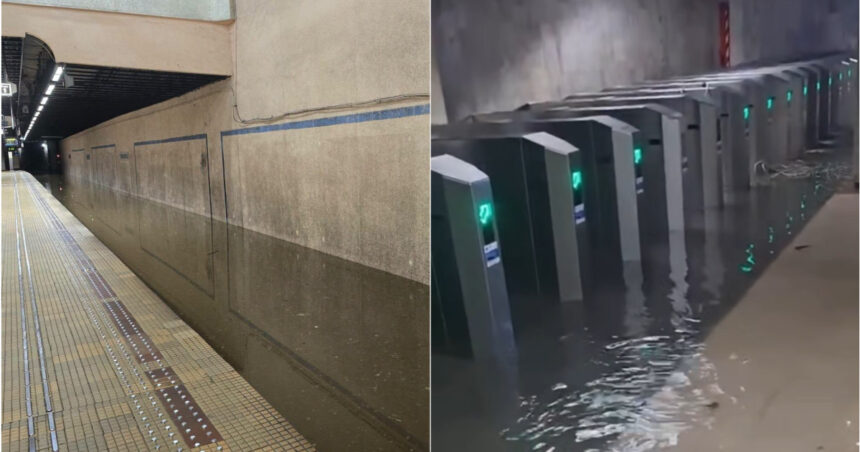 statia de metrou piata victoriei 2 inchisa temporar din cauza ca a fost inundata nu se circula intre gara de nord si stefan cel mare 6a44bdb52877b