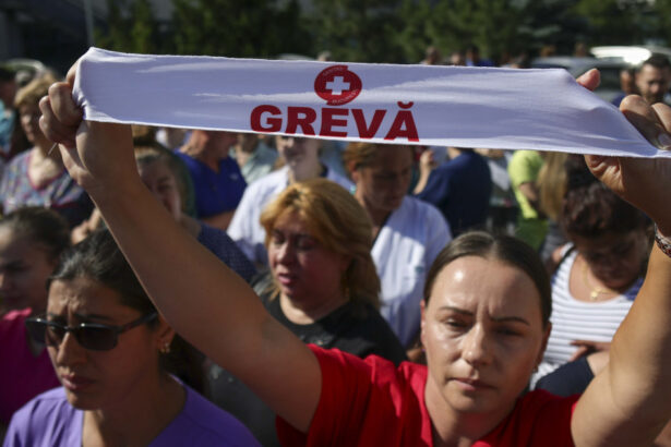 video a doua zi de greva in sanatate sindicatele acuza scaderi salariale bolojan spune ca protestul s a bazat pe minciuna si dezinformare 6a6995429bafa