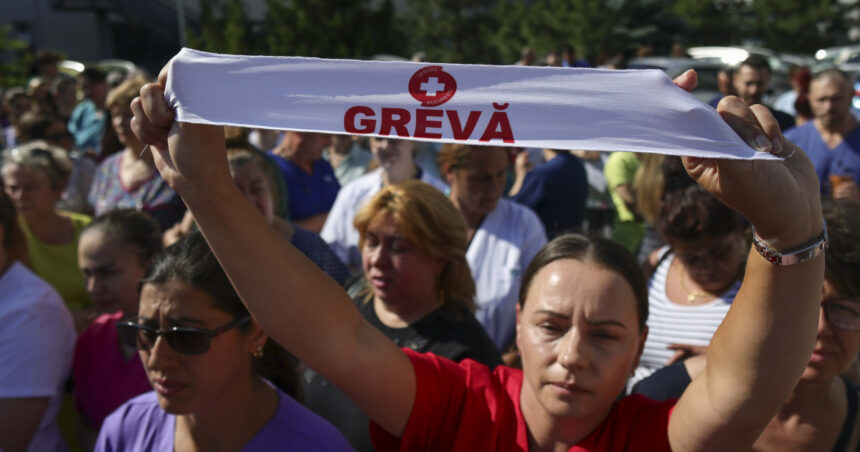 video a doua zi de greva in sanatate sindicatele acuza scaderi salariale bolojan spune ca protestul s a bazat pe minciuna si dezinformare 6a6995429bafa