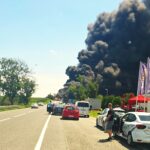 video alerta la harsova cisterna implicata intr un accident urmat de incendiu 6a68820ba73d8