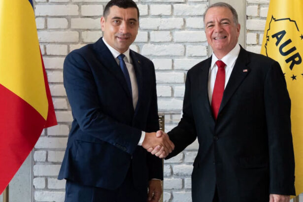 video george simion s a intalnit cu ambasadorul sua in romania a atras atentia ca unele state partenere intervin in politica romaneasca 6a688c7434078