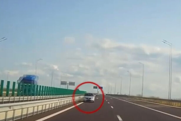 video imagini virale cu un sofer care circula pe contrasens pe a7 barbatul a fost identificat de politisti 6a53211019422