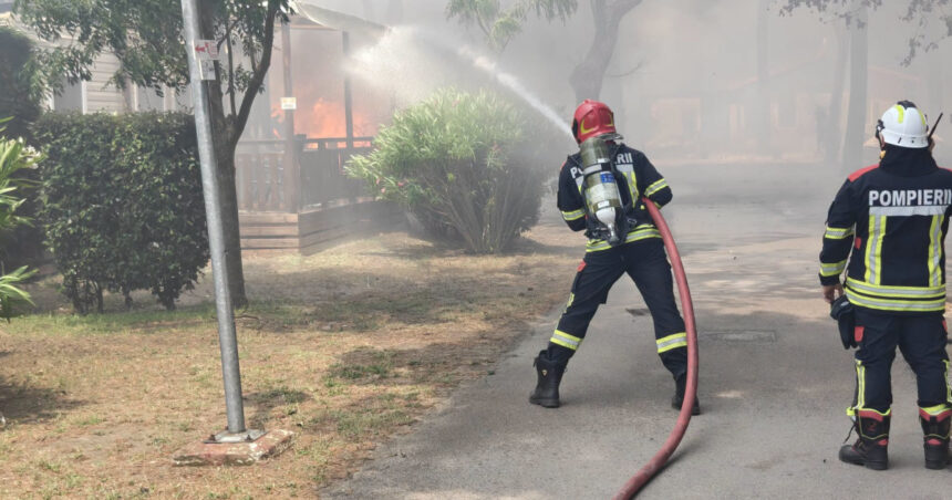 video interventie a pompierii romani in franta ei au evacuat peste 150 de butelii gpl dintr un camping 6a476dba8e8da