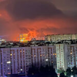 video moscova atacata din nou de drone ucrainene incendiu la baza petroliera din stavropol in sud vest 6a54925a298f1