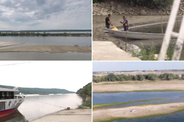 video seaca dunarea nave blocate de patru zile la mal imagini dezolante cu fluviul care a ajuns la cel mai mic nivel din ultimii 22 de ani 6a55b5fa0c378