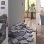 video sediul trezoreriei municipiului bucuresti inundat in urma furtunii dosare calculatoare si echipamente afectate de apa infiltrata 6a44ffa076b65