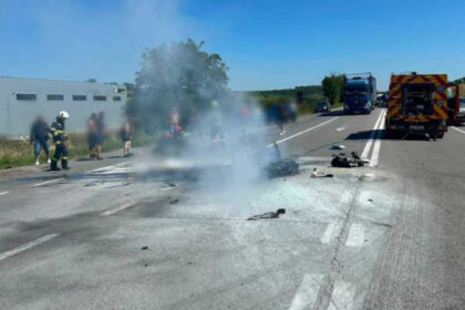 accident grav pe dn1 un motociclist a murit dupa ce a intrat intr un camion care nu i a acordat prioritate 6a6e19e3b9c32