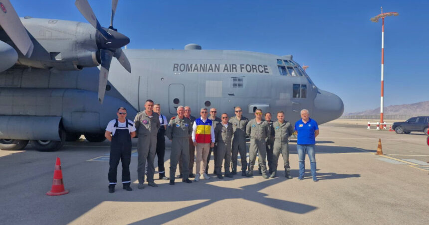 cinci copii bolnavi si rudele lor evacuati din fasia gaza cu un avion militar romanesc anuntul mae 6a9591a1ca660