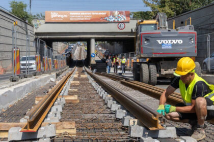 ciprian ciucu a inceput montarea sinei de tramvai sub podul constanta cand ar urma sa fie gata lucrarile 6a7f4b49bbe62