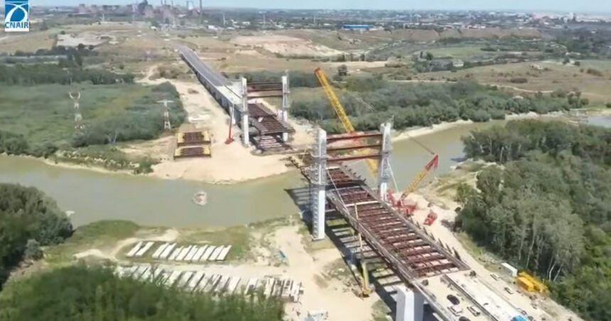 evolutia santierului drumului expres braila galati dex6 un tablier al podului peste siret pozitionat cand se va deschide circulatia 6a6f052271077