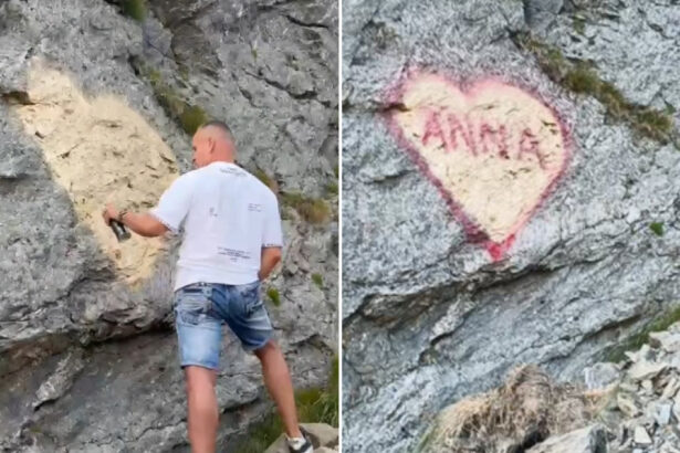 exclusiv ce risca barbatul care a vandalizat o stanca de pe transfagarasan in semn de iubire fata de anna 6a74605f4aae9